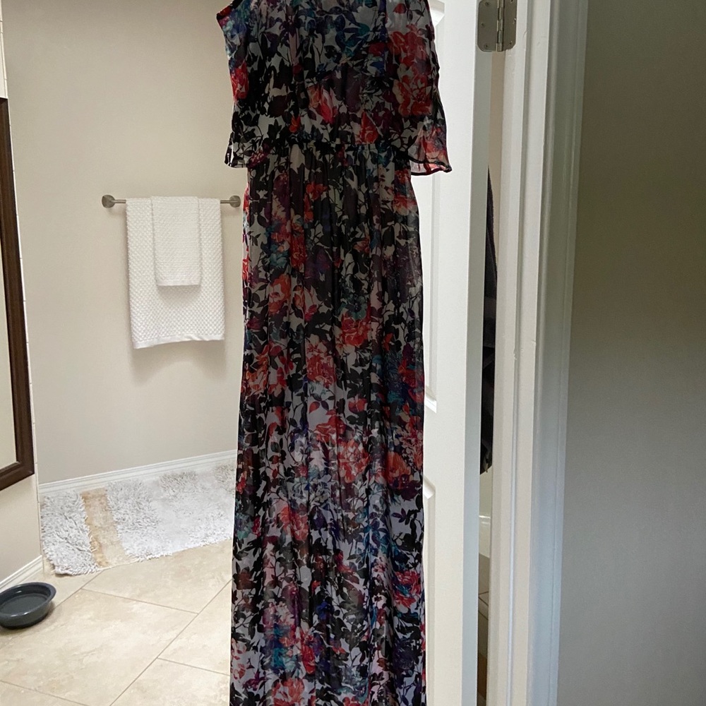 Floral maxi dress